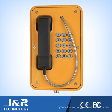 IP67 Waterproof Handset, Tunnel Marine Help Point, GSM Sos Telephone